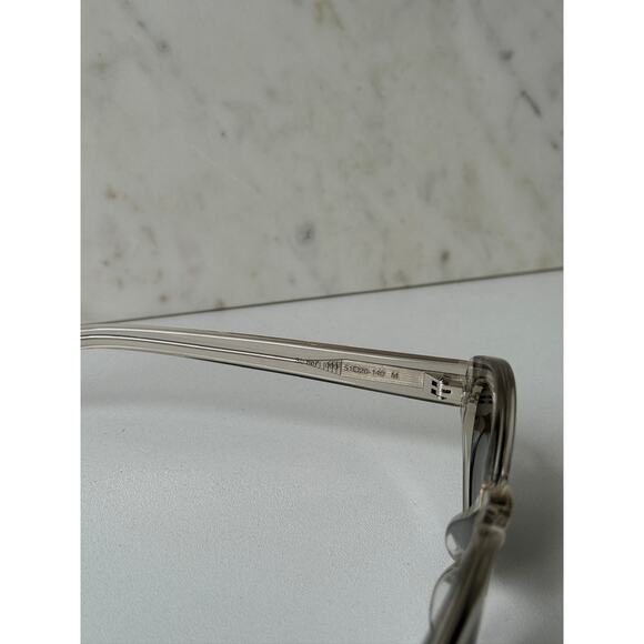 NEW Saint Laurent SL567 Clear Oval Sunglasses - Picture 6 of 8